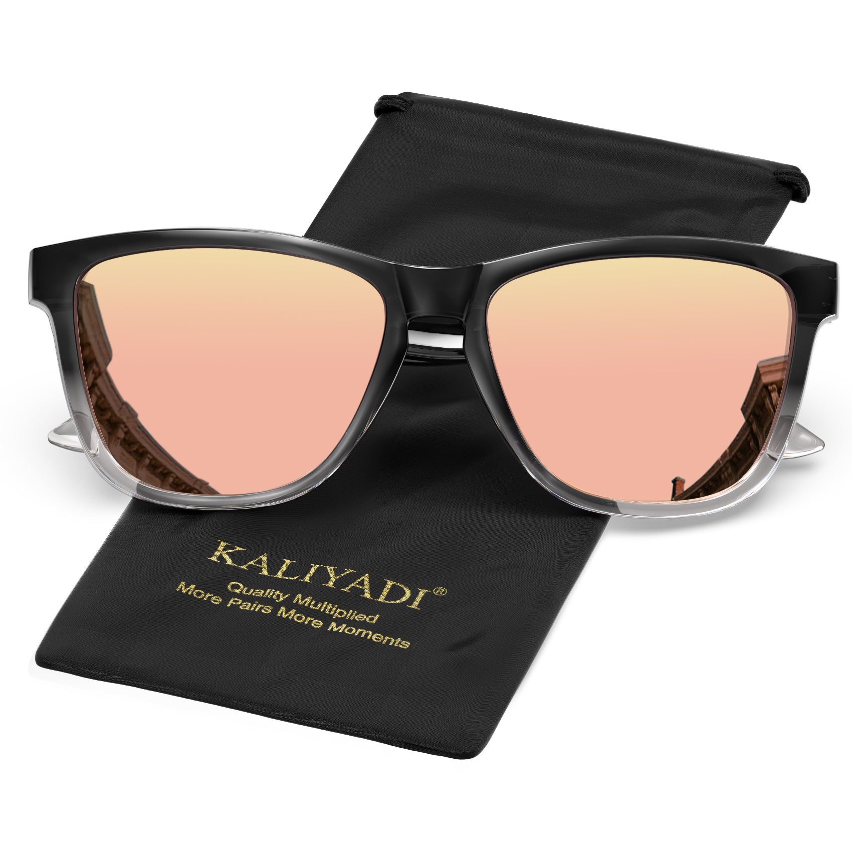 KALIYADI Womens-Sunglasses Polarized Sunglasses Womens: Retro Trendy Sun Glasses with UV400 Protection for Travel Driving S06-13
