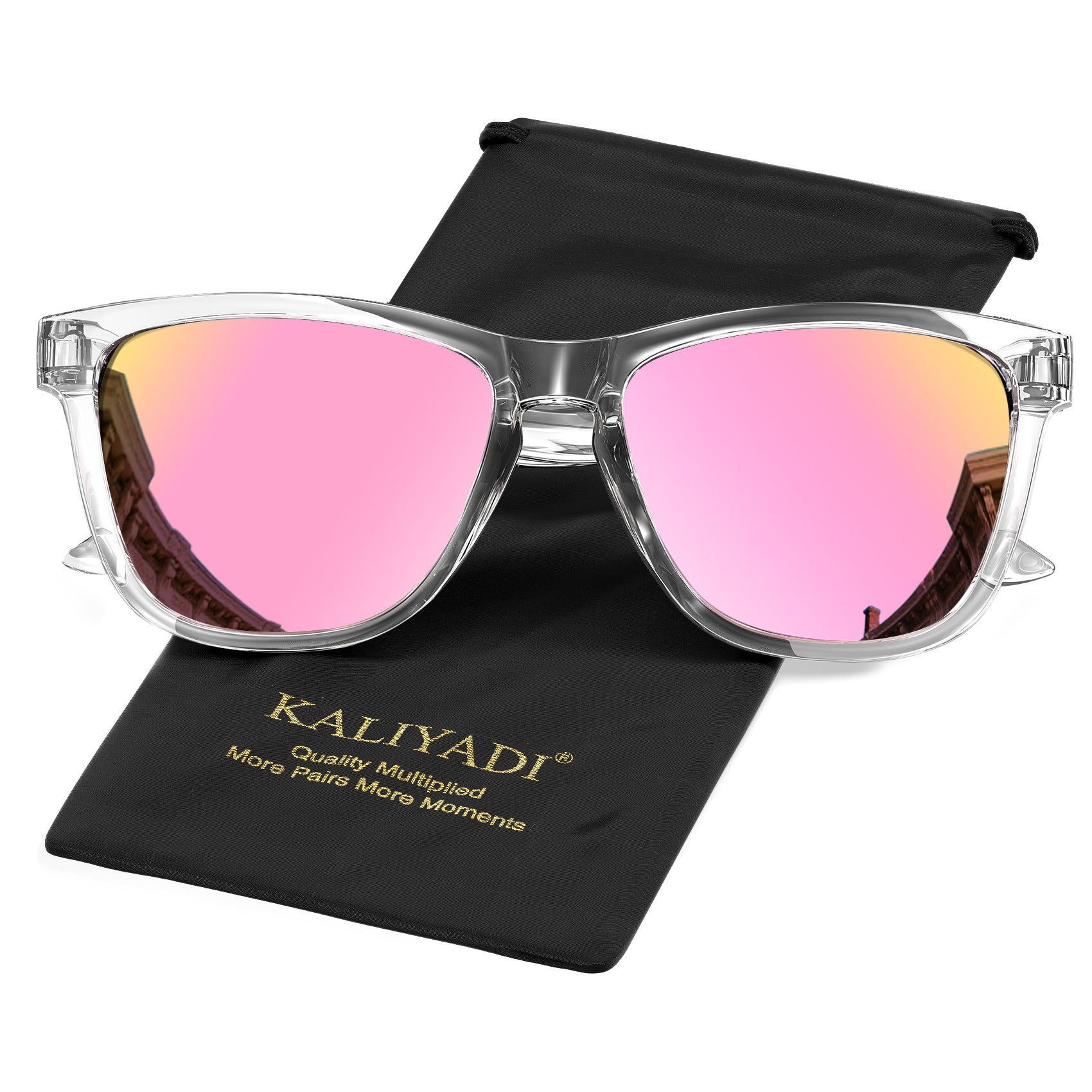KALIYADI Womens-Sunglasses Polarized Sunglasses Womens: Retro Trendy Sun Glasses with UV400 Protection for Travel Driving S06-23