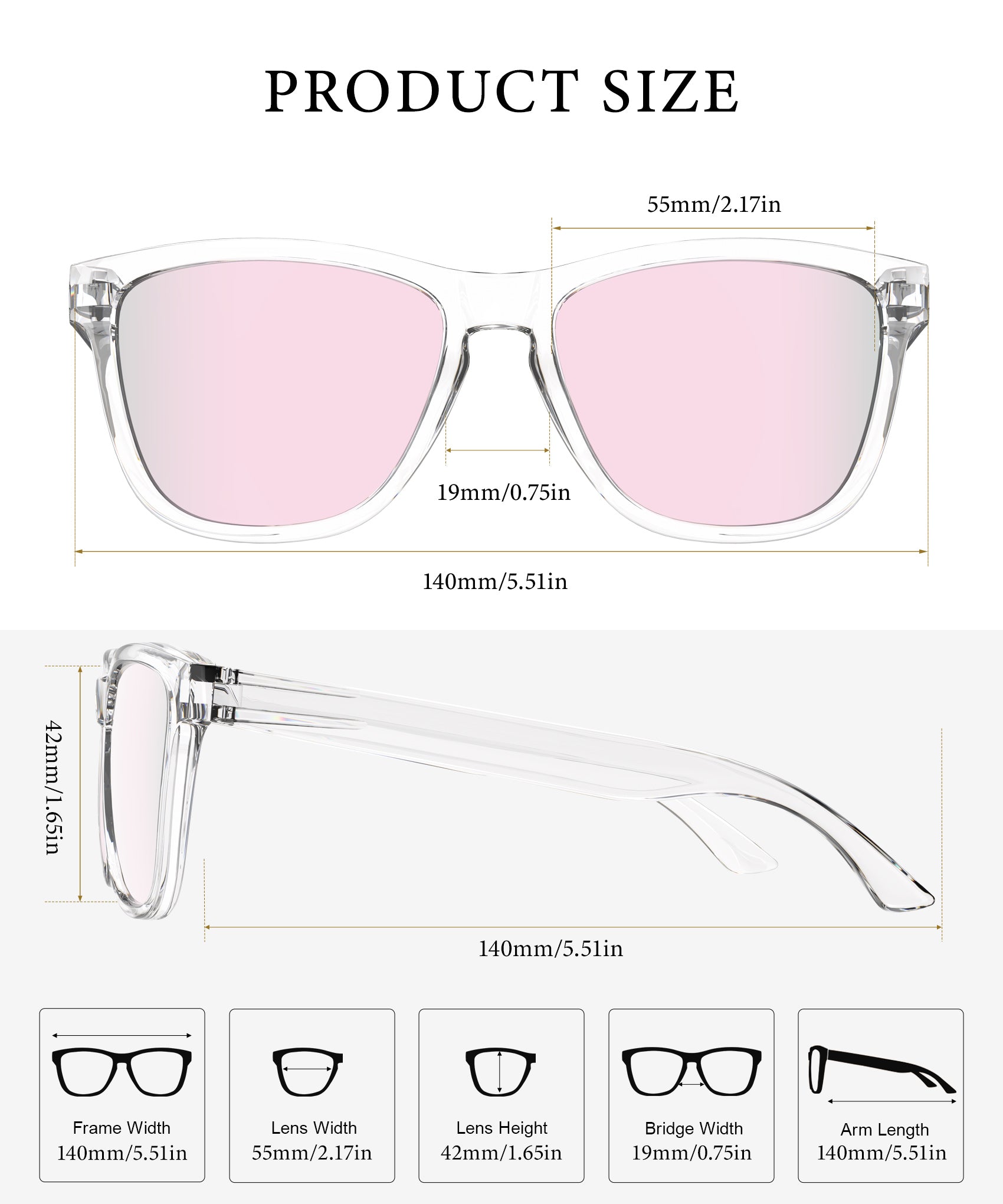 KALIYADI Womens-Sunglasses Polarized Sunglasses-Womens Trendy: Retro Sun Glasses with UV Protection for Travel Driving(WMS06-15-16-18)