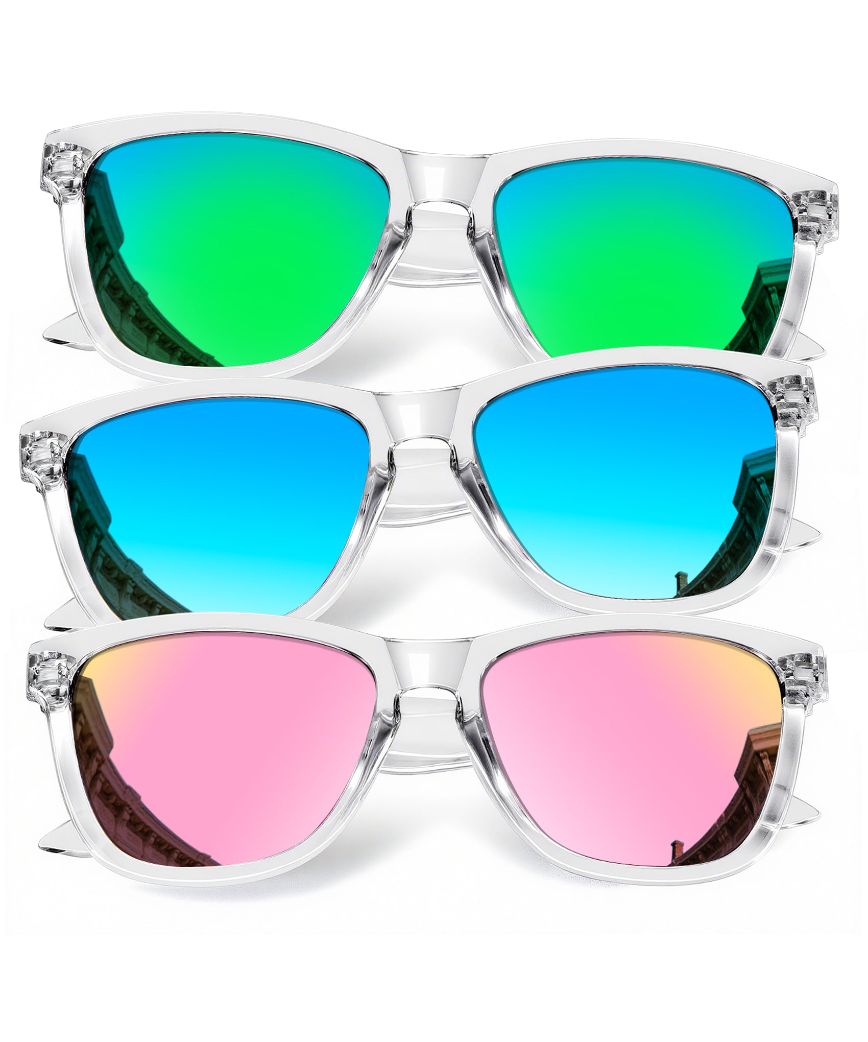 KALIYADI Womens-Sunglasses Polarized Sunglasses-Womens Trendy: Retro Sun Glasses with UV Protection for Travel Driving(WMS06-16-17-23)