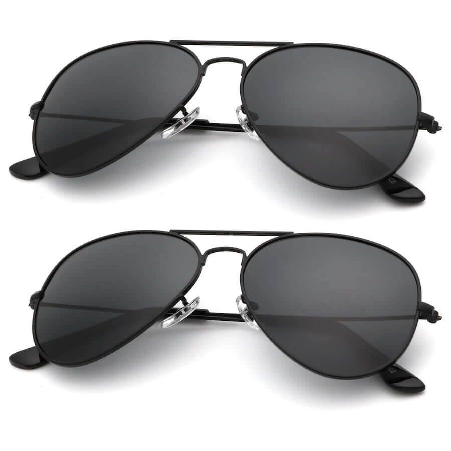 Two-pack of Classic Aviator Sunglasses S24-1-1