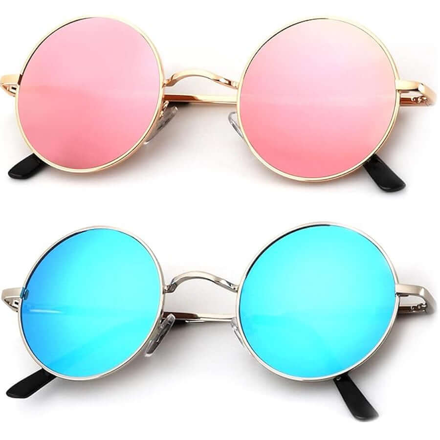 Round Polarized Sunglasses S36-5-6