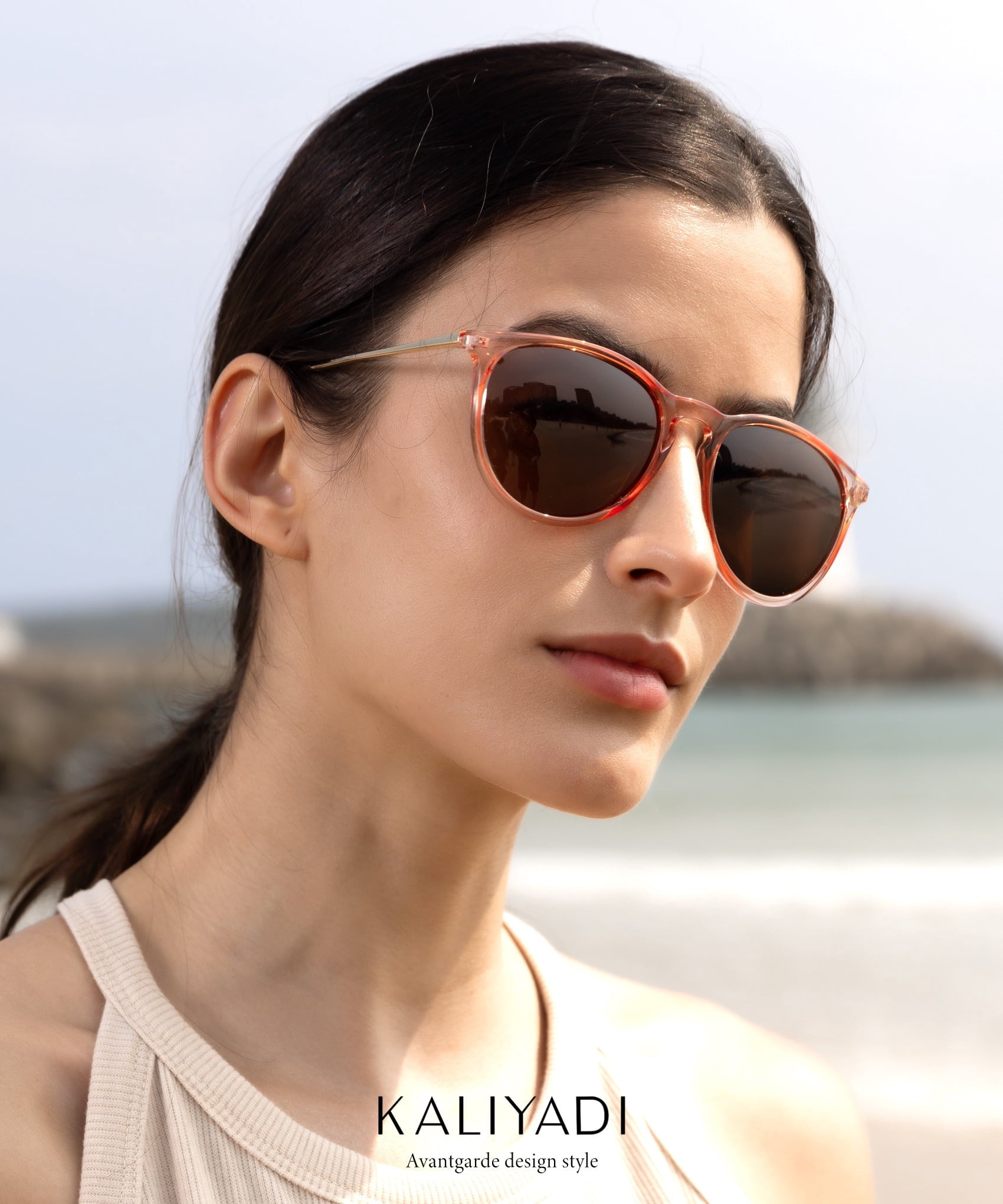 KALIYADI Cat Sunglasses Women Retro Polarized Sun Glasses with UV Protection for Women(S28)