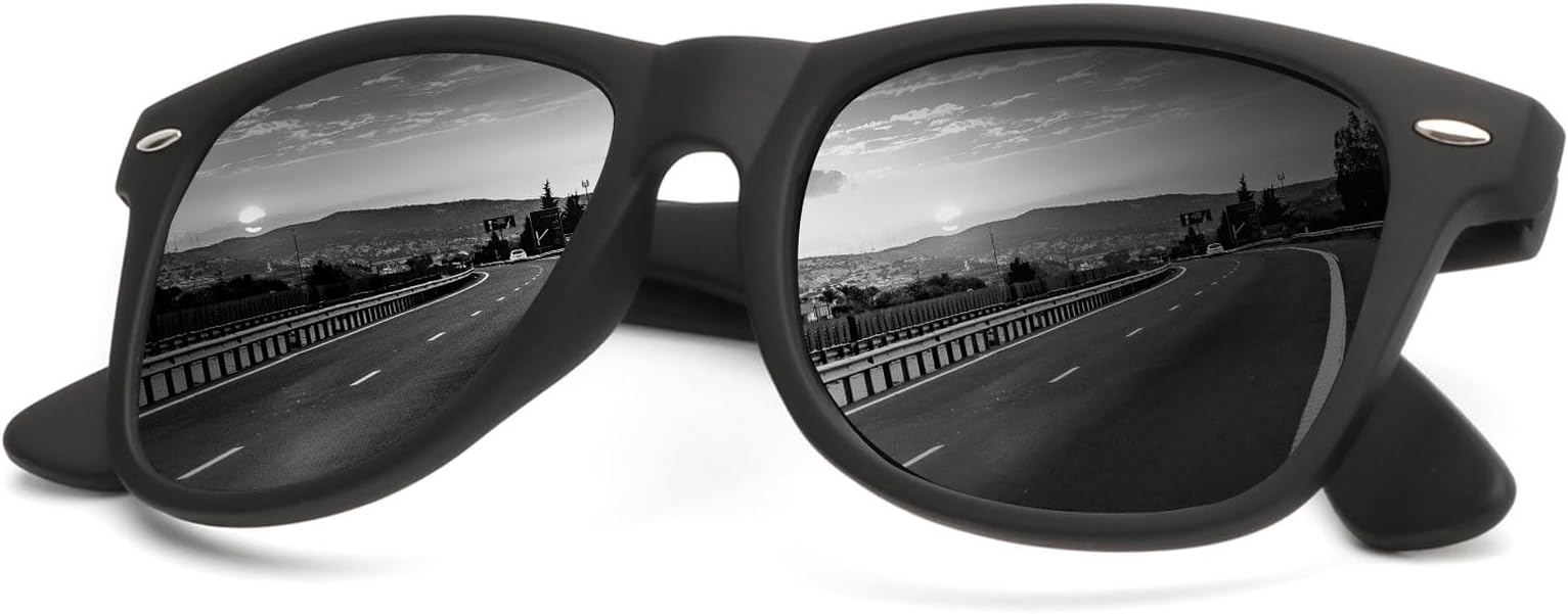 KALIYADI Sunglasses Men Polarized for Mens and Womens Unisex Sun Glasses for Driving UV Protection S22-1