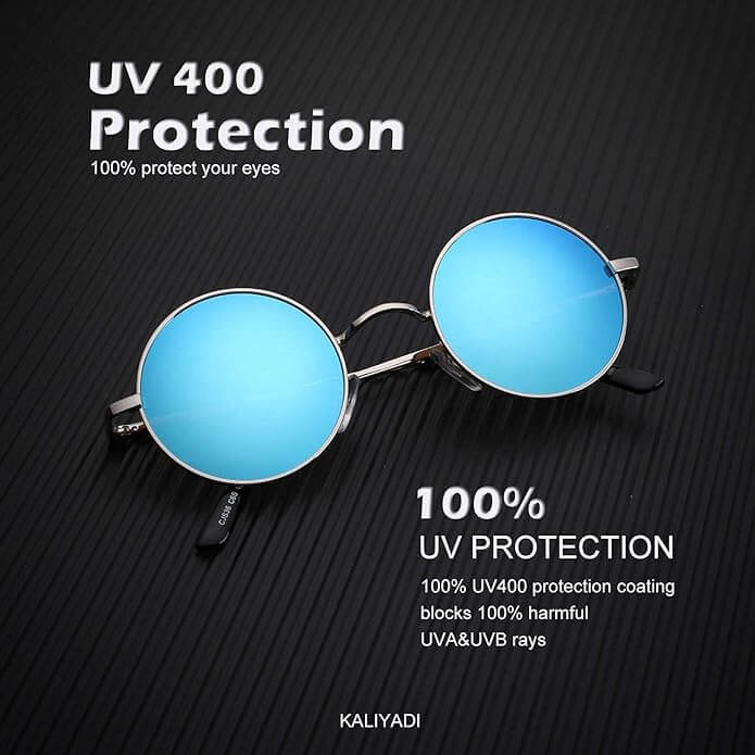 Round Polarized Sunglasses S36-1-6-7