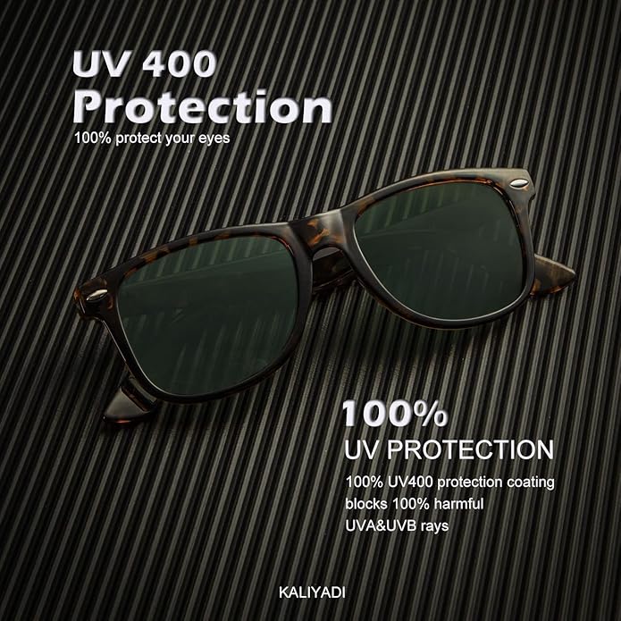 KALIYADI Sunglasses Men Polarized for Mens and Womens Unisex Sun Glasses for Driving UV S22-7-8-9