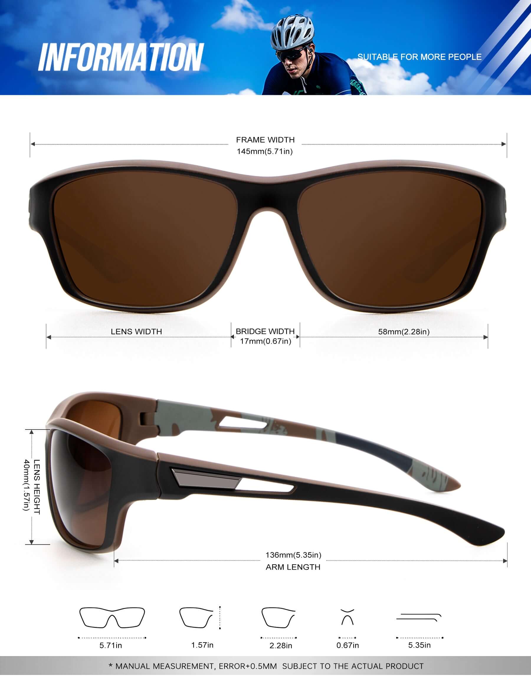 Sports Sunglasses S63-2-3-7