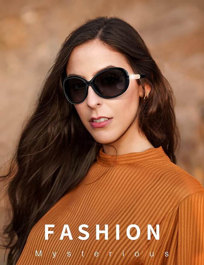 Jackie O Polarized Sunglasses S3704-2