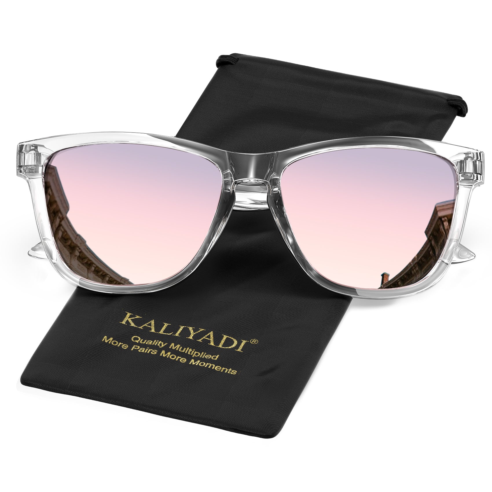 KALIYADI Womens-Sunglasses Polarized Sunglasses Womens: Retro Trendy Sun Glasses with UV400 Protection for Travel Driving S06-15