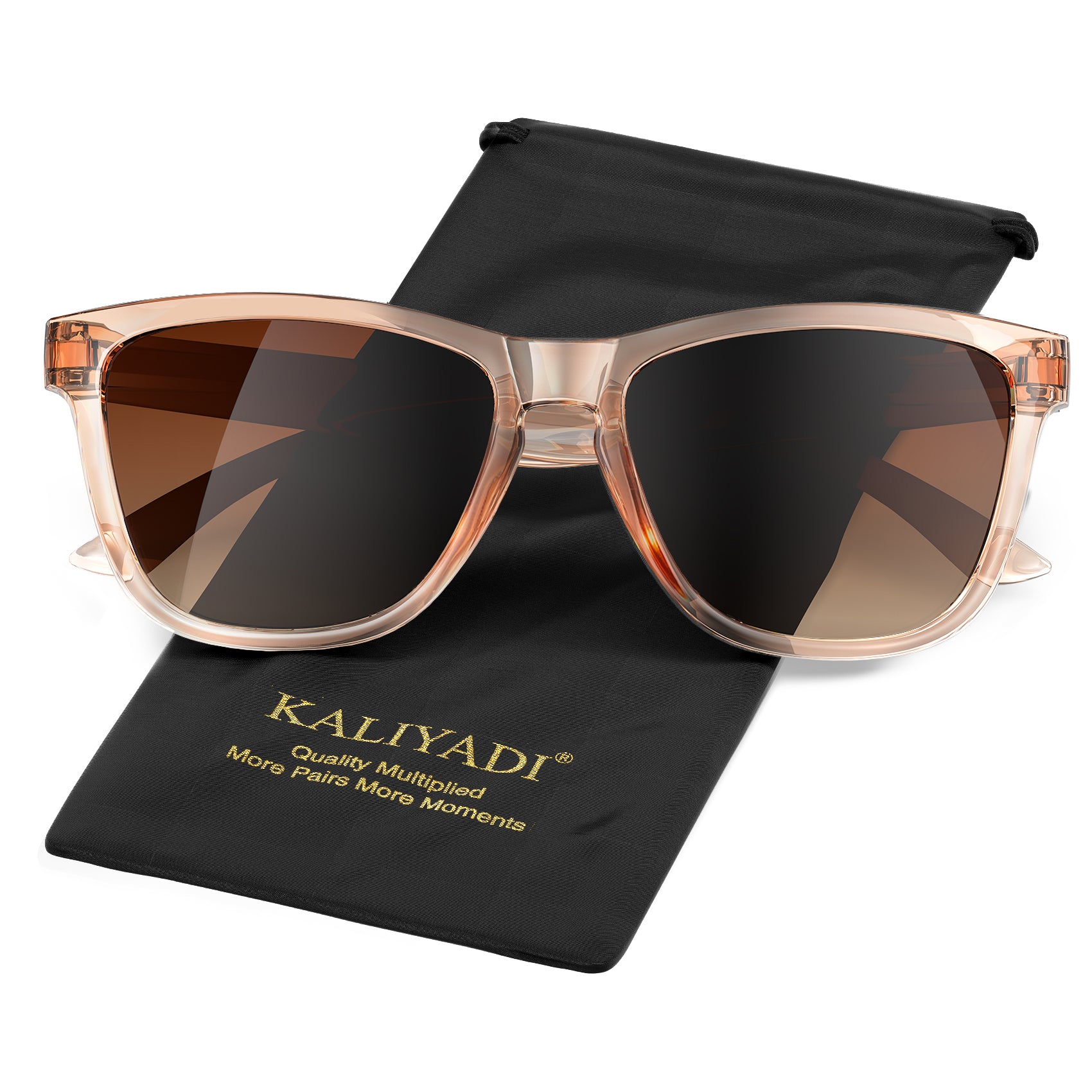 KALIYADI Womens-Sunglasses Polarized Sunglasses Womens: Retro Trendy Sun Glasses with UV400 Protection for Travel Driving S06-19