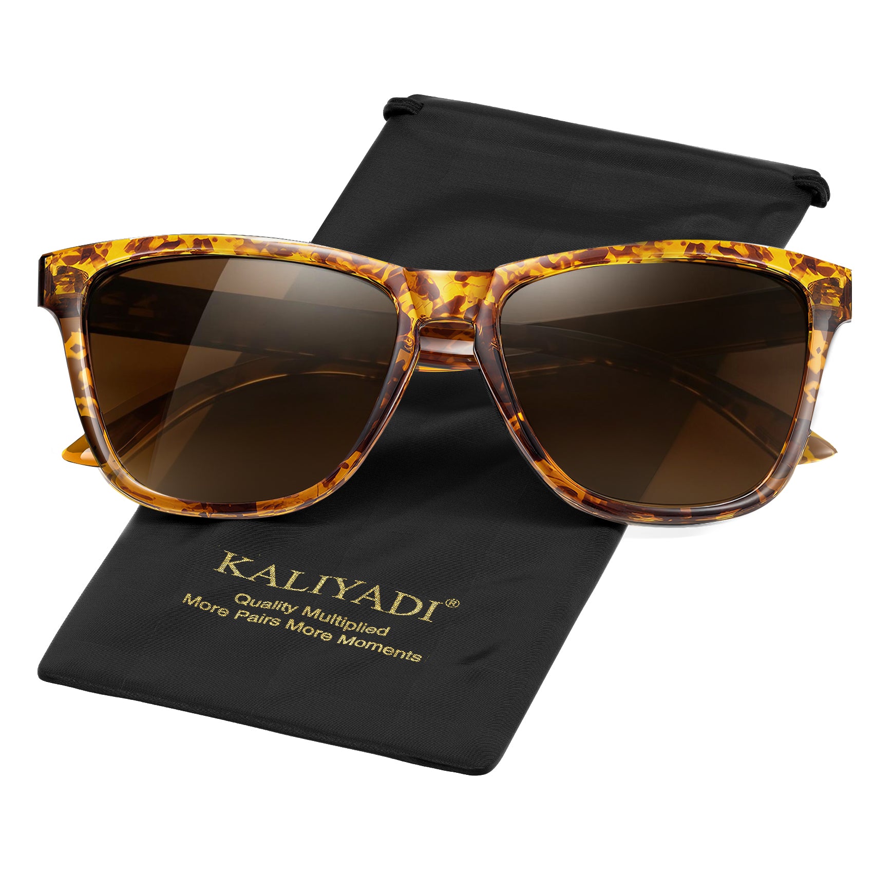 KALIYADI Womens-Sunglasses Polarized Sunglasses Womens: Retro Trendy Sun Glasses with UV400 Protection for Travel Driving S06-7