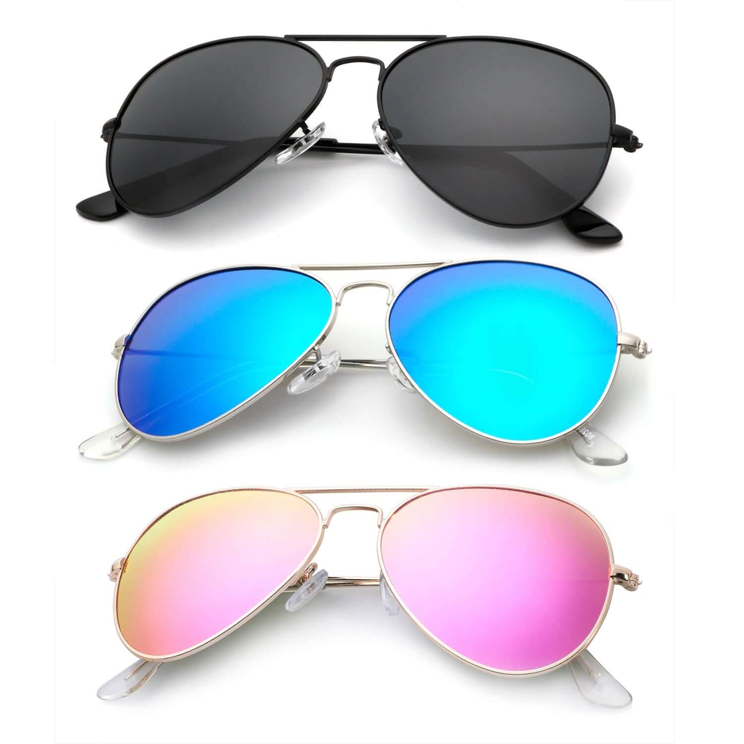 Classic Aviator Sunglasses S24-1-3-4