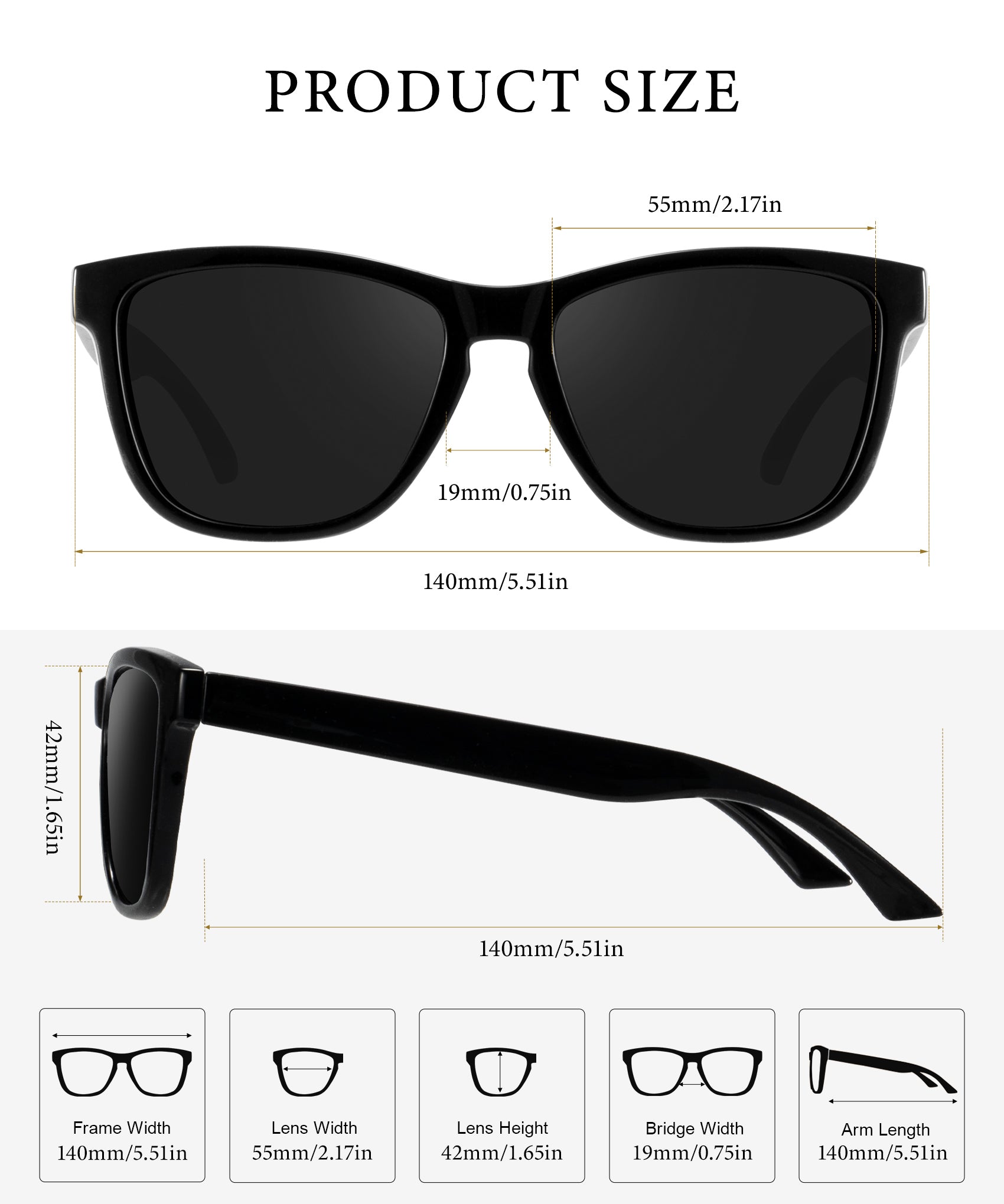 KALIYADI Womens-Sunglasses Polarized Sunglasses-Womens Trendy: Retro Sun Glasses with UV Protection for Travel Driving（WMS06-1-4-7）