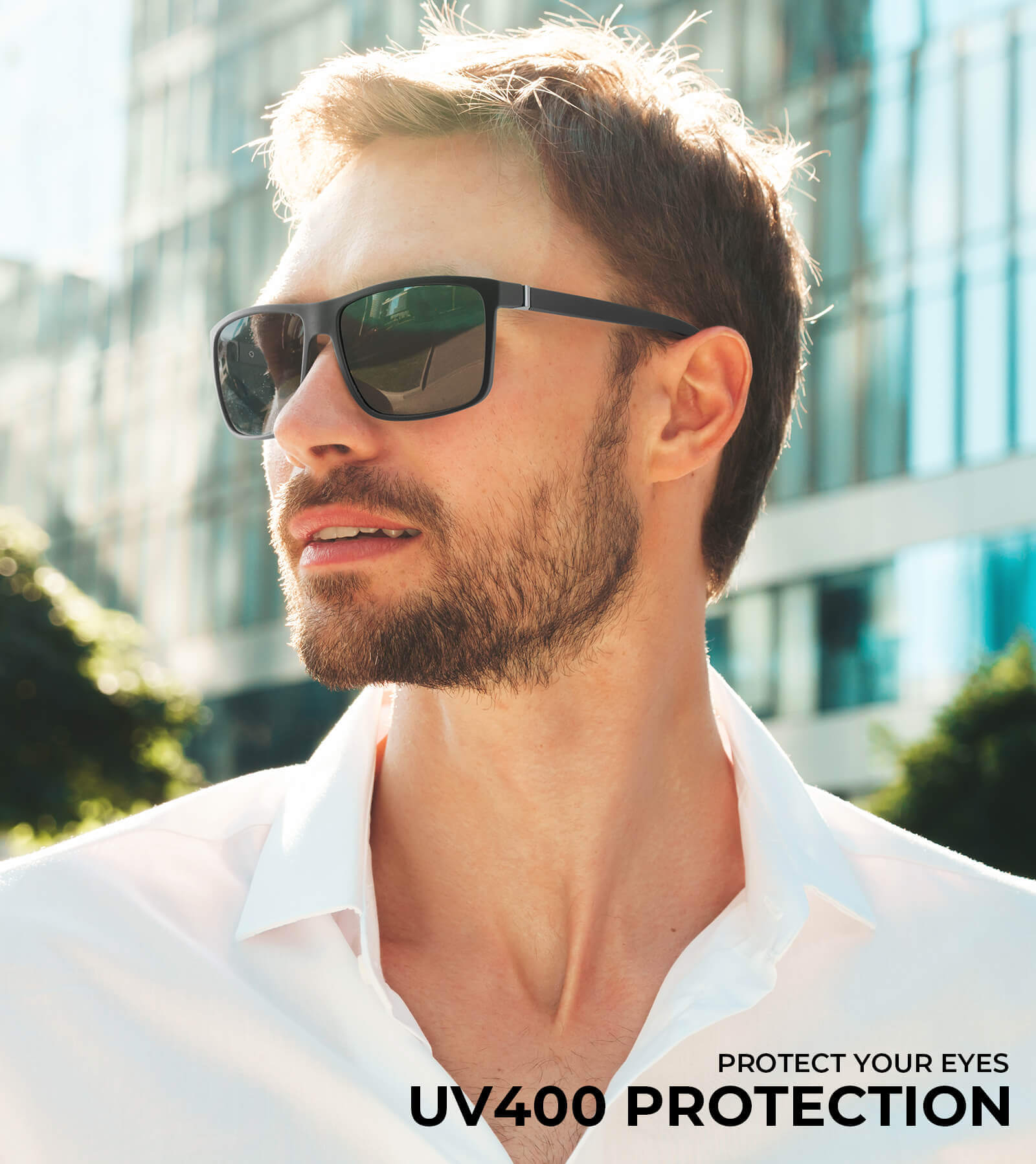 Classic Rectangle Sunglasses S11-1-1-1