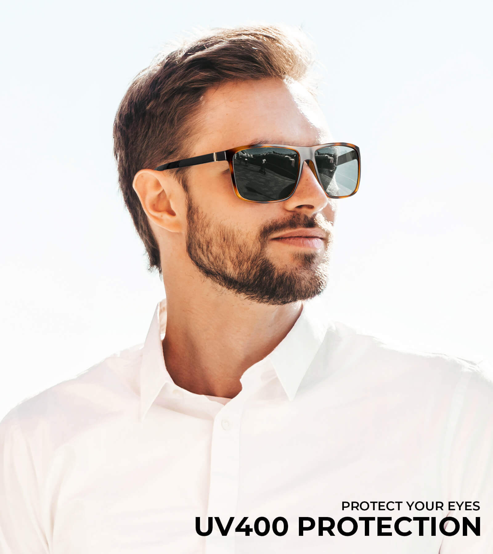 Classic Rectangle Sunglasses S11-1-2-9