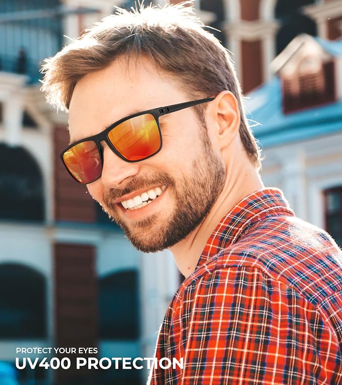 KALIYADI Mens-Sunglasses Polarized Sun-Glasses Men: Classic Sunglasses for Driving Fishing Golf With UV400 Protection KA156-1-3-6-8-11