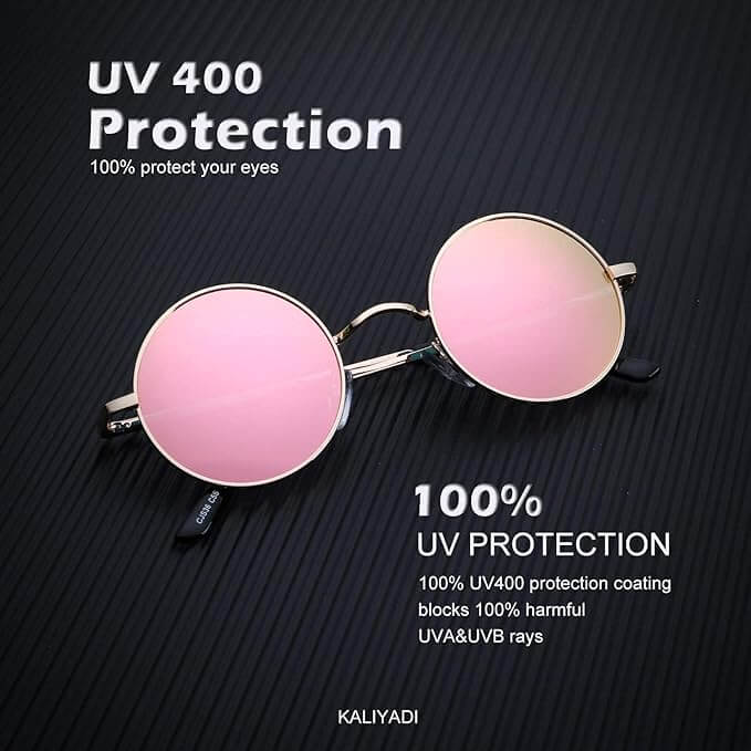 Round Polarized Sunglasses S36-5-6