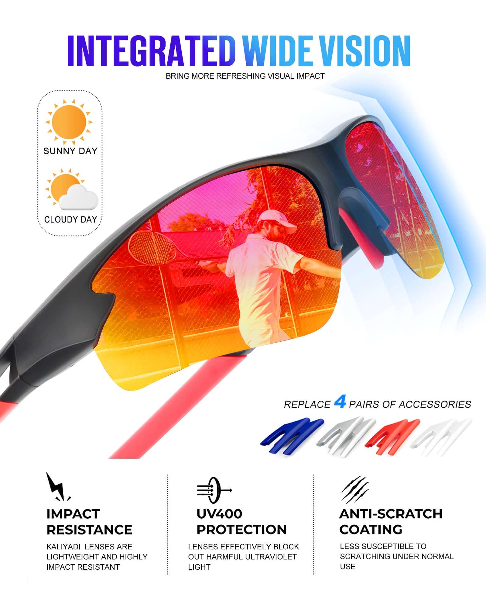 Sports Sunglasses S61-2-7-8