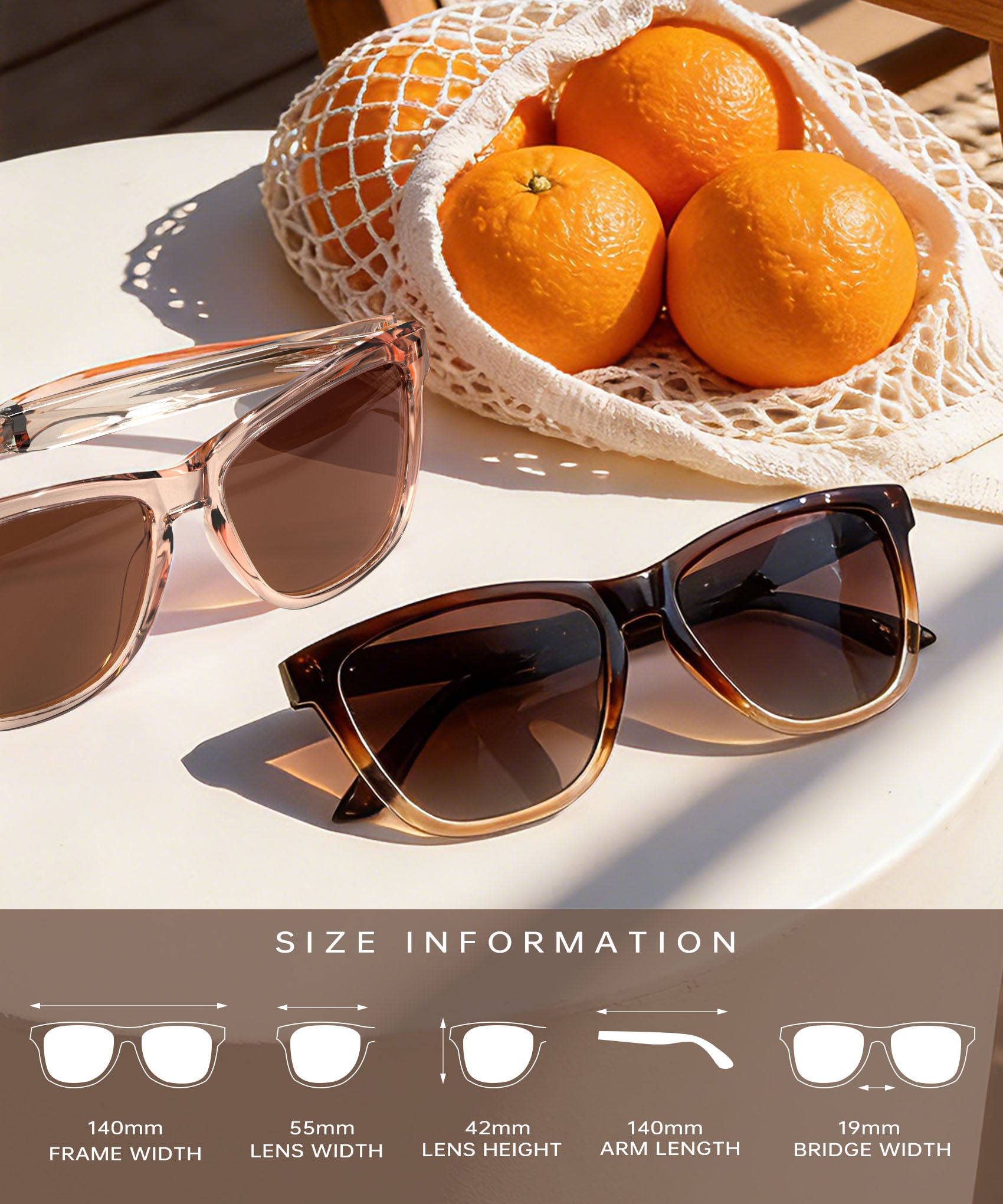 KALIYADI Womens-Sunglasses Polarized Sunglasses Womens: Retro Trendy Sun Glasses with UV400 Protection for Travel Driving S06-1