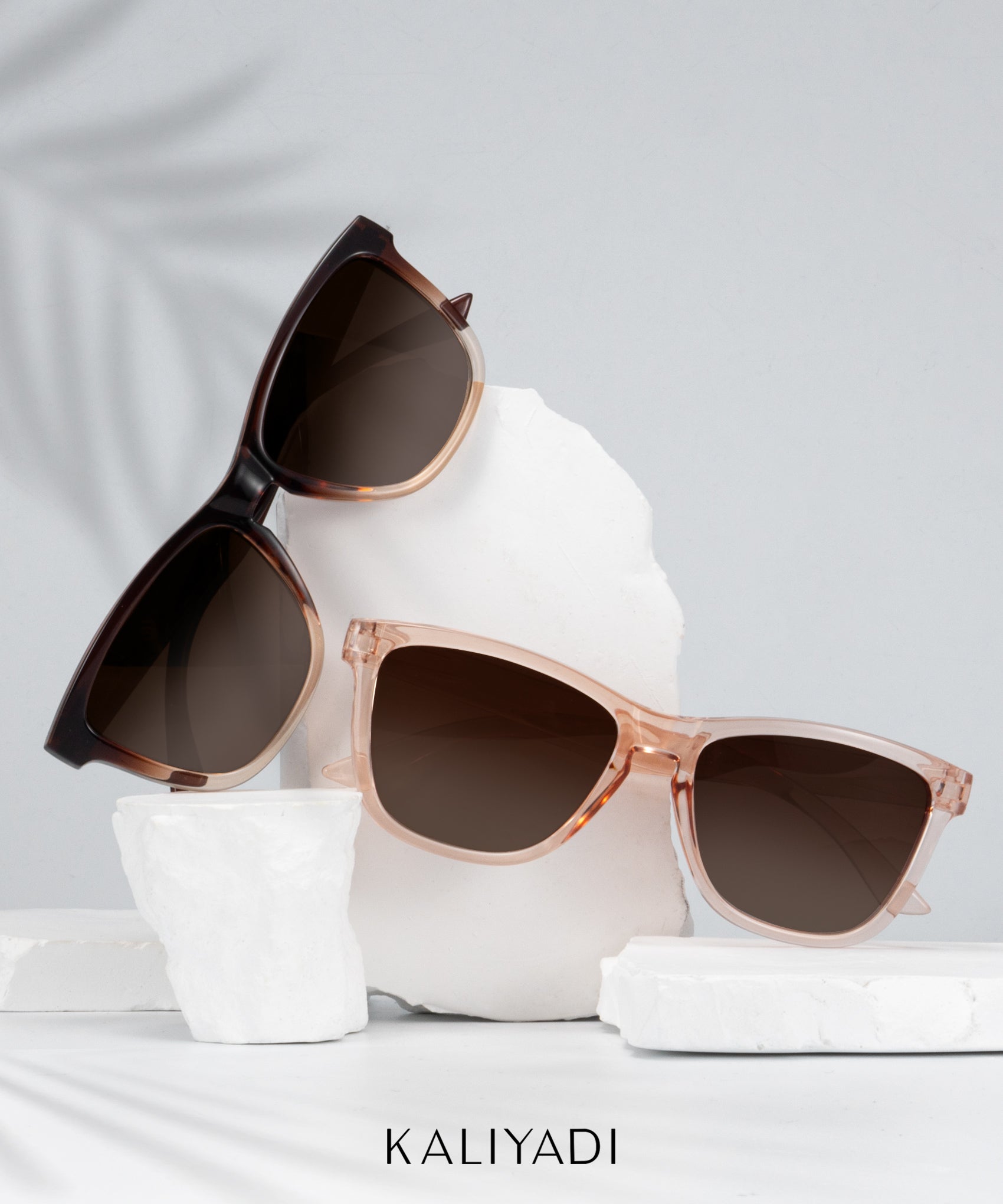 KALIYADI Polarized Sunglasses for Women Men Retro Square Sun Glasses UV Protection(WMKAS06-5)