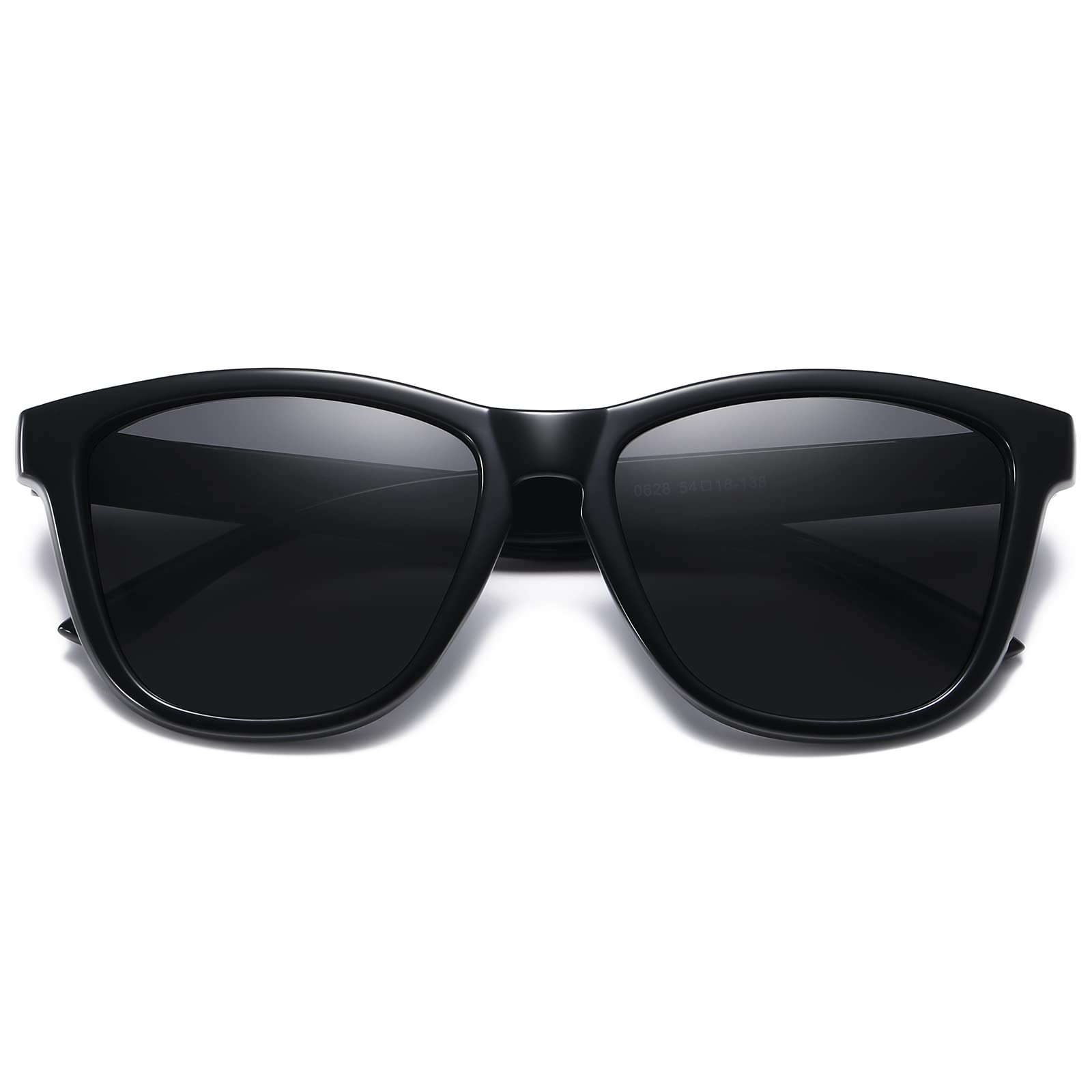 KALIYADI Polarized Sunglasses for Women Men Retro Square Sun Glasses UV Protection(WMKAS06-1)