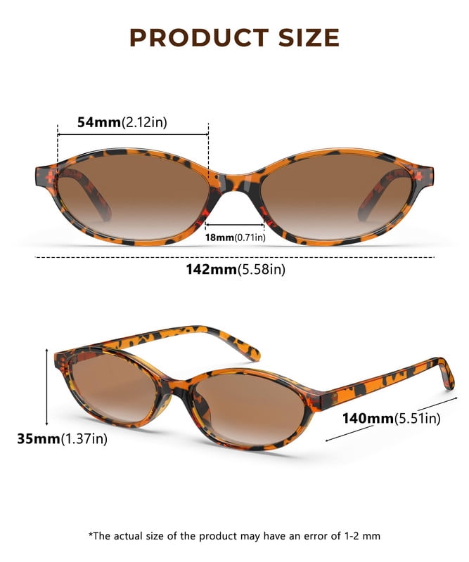 KALIYADI Retro Oval Womens Sunglasses Cat Eye Sunglasses for Women:Sunnies Lightweight Trendy Sun Glasses£¨243)