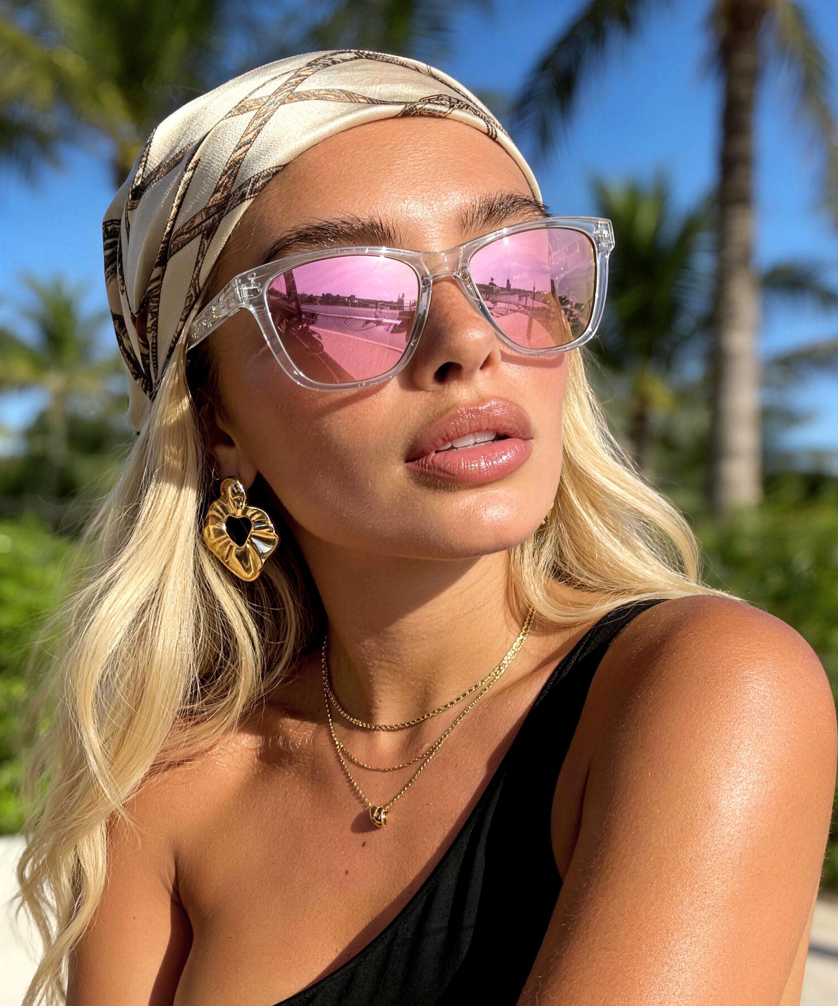 KALIYADI Womens-Sunglasses Polarized Sunglasses Womens: Retro Trendy Sun Glasses with UV400 Protection for Travel Driving S06-1