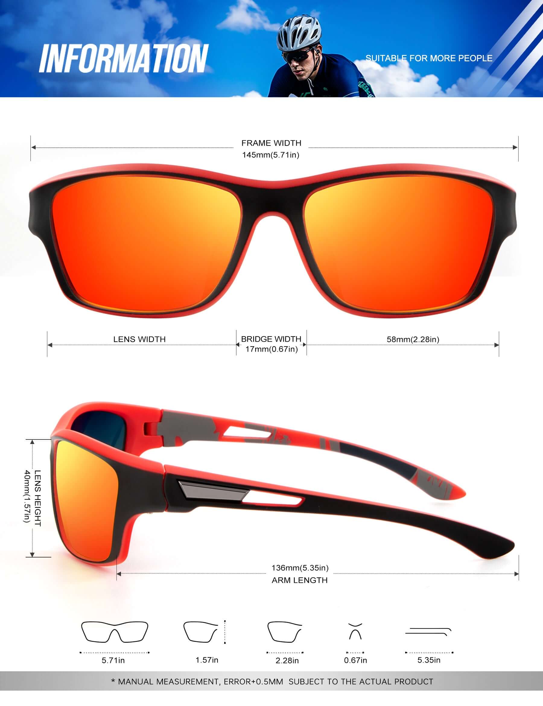 Sports Sunglasses S63-2-4-5