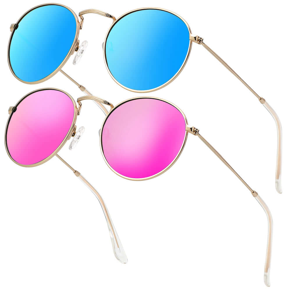 Round Polarized Sunglasses S40-6-7