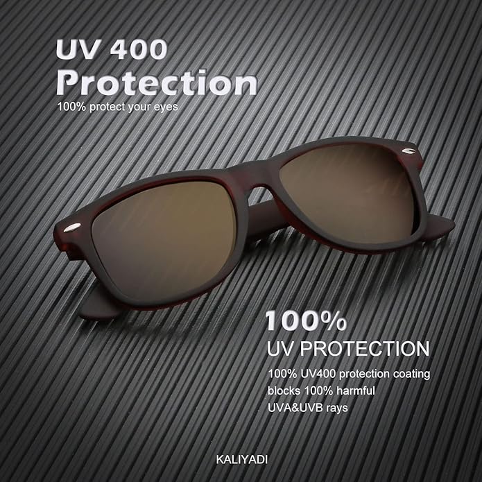 KALIYADI Sunglasses Men Polarized for Mens and Womens Unisex Sun Glasses for Driving UV S22-7-8-9