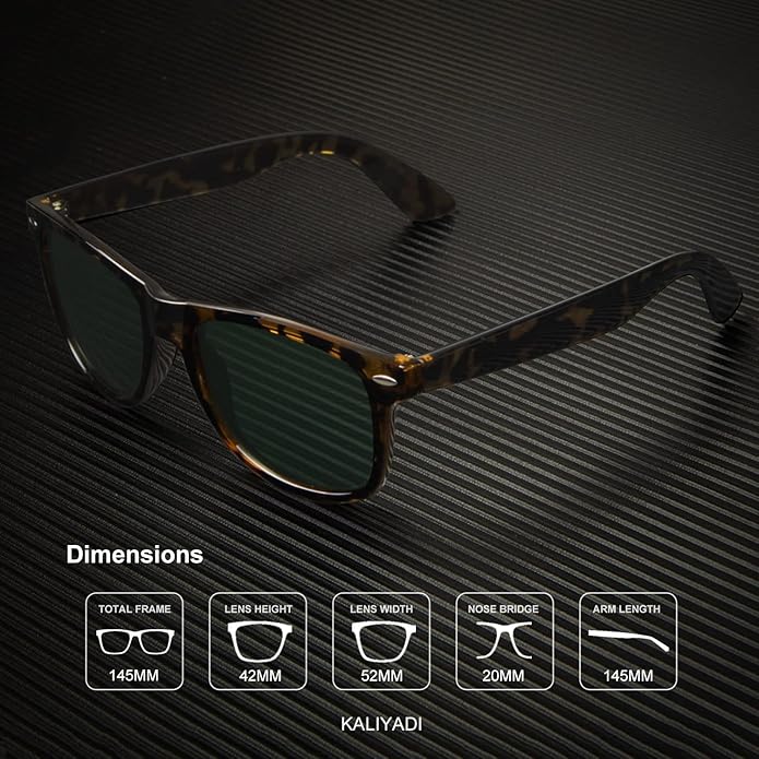 KALIYADI Sunglasses Men Polarized for Mens and Womens Unisex Sun Glasses for Driving UV S22-7-8-9
