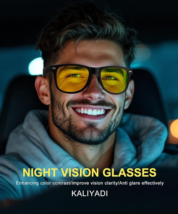 KALIYADI Polarized Sunglasses for Men and Women Semi-Rimless Frame Driving Sun glasses UV Blocking KAS22-15-S23-30