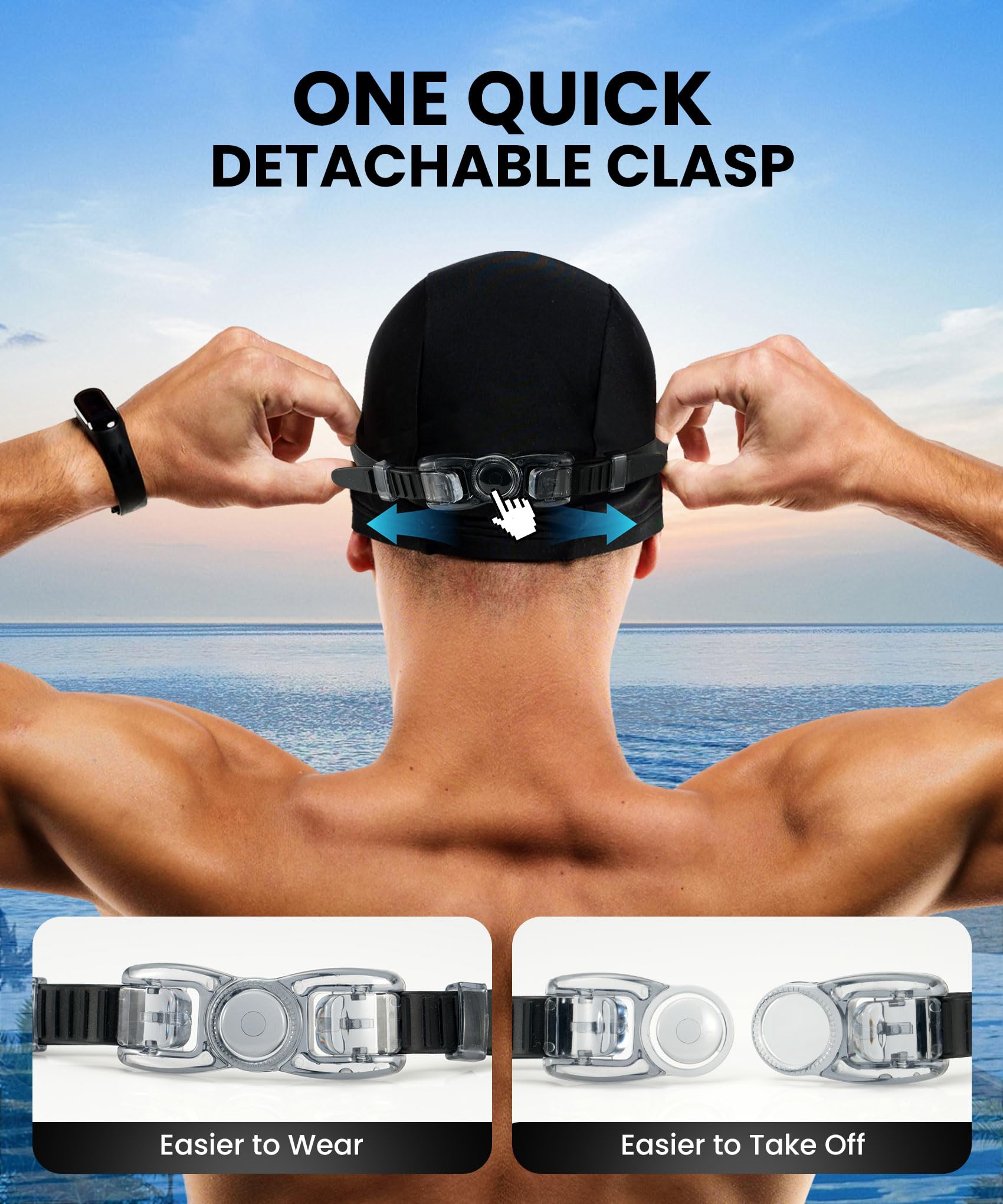 KALIYADI Swim Goggles Adult Goggles-Swimming-men and Women: Anti Fog No Leak and Ultra-wide Field of View 3 Pack WMKAY01-1-2-3