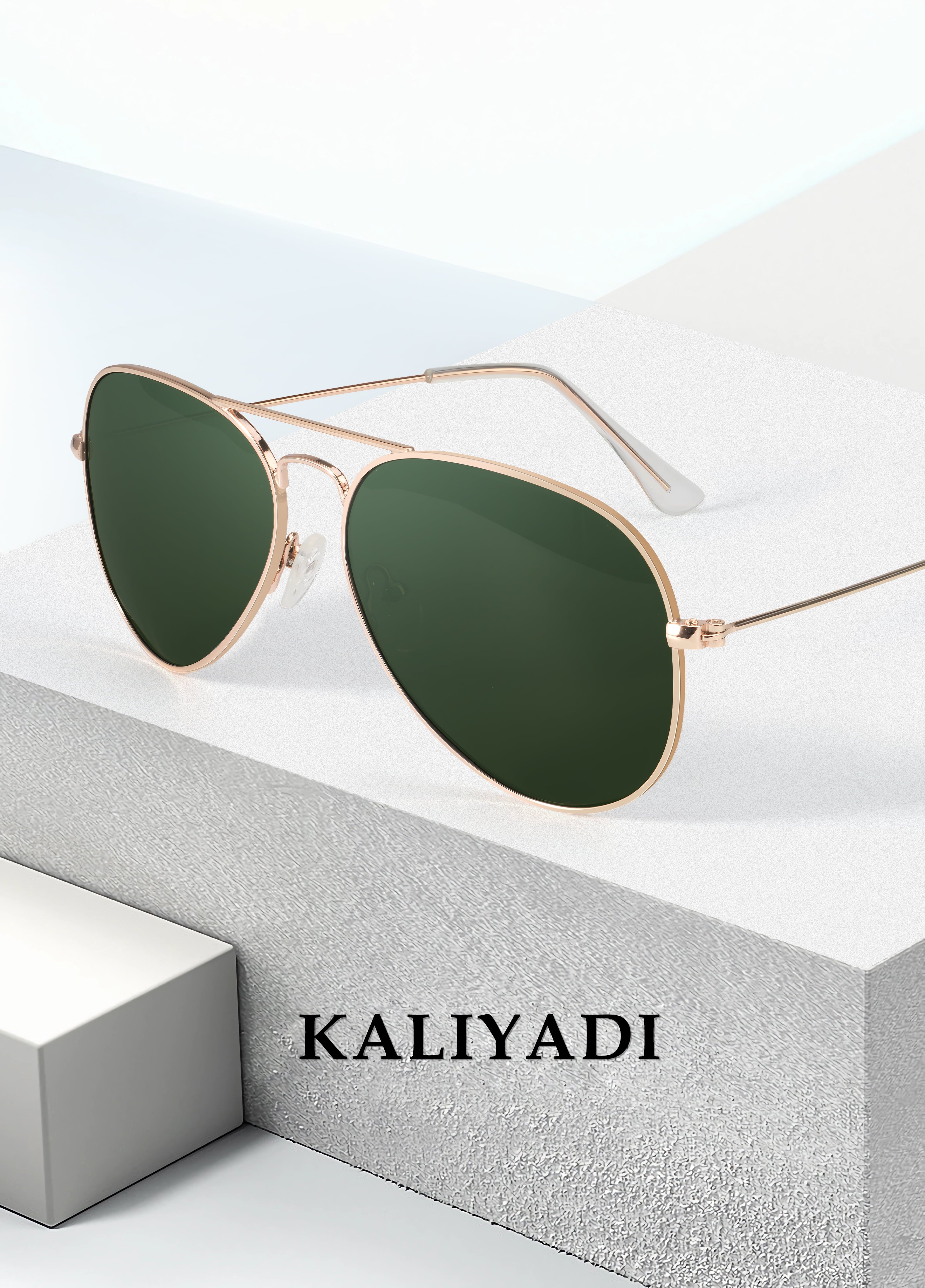 Classic Aviator Sunglasses for Men Women Driving Sun glasses Polarized Lens UV Blocking-3 Pack(WMKAS24-2-2-2)