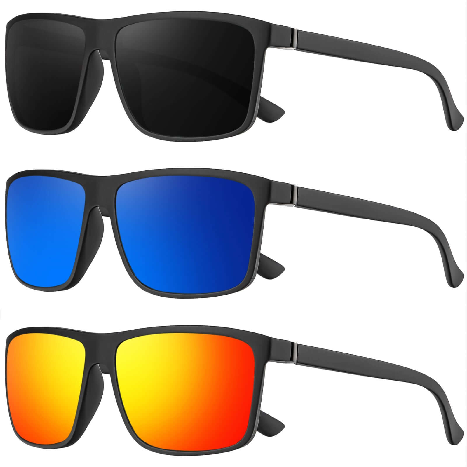 Classic Rectangle Sunglasses S11-1-3-6