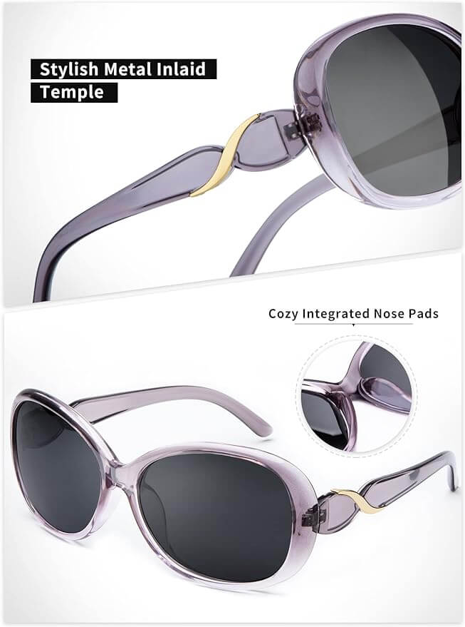 Jackie O  Polarized Sunglasses S3702-4