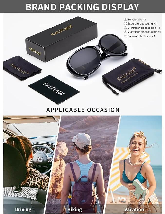 Jackie O  Polarized Sunglasses S3704-1